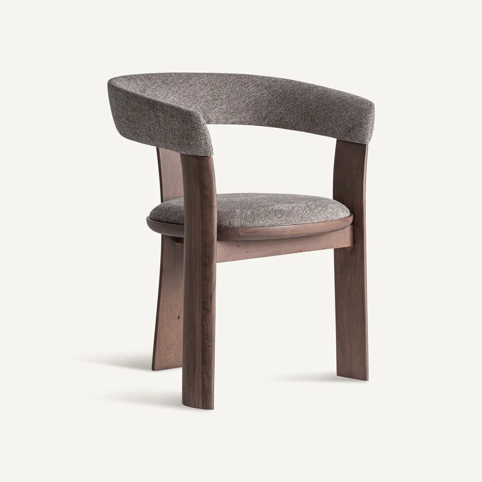Bambua Devillac Chair sedia frassino grigia