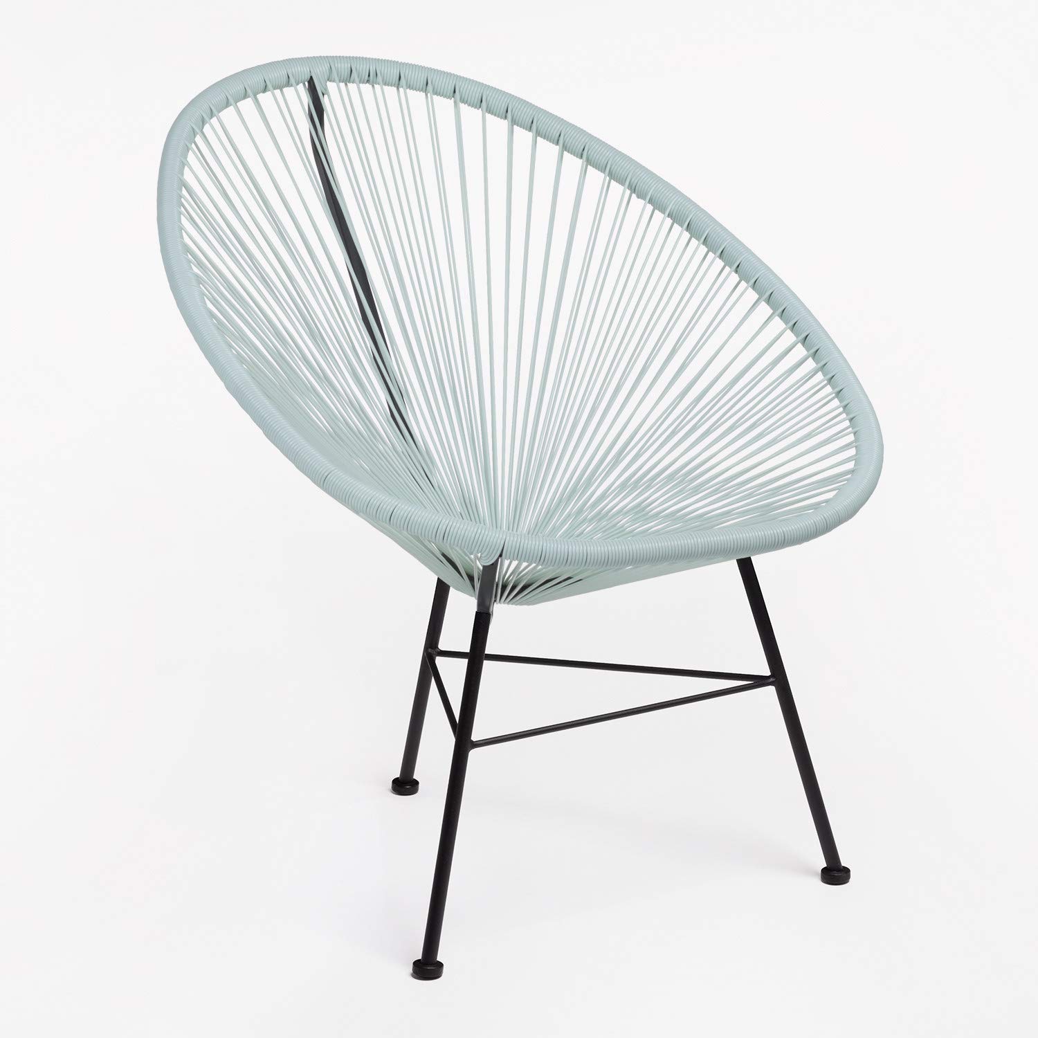 Sklum New Acapulco sedia da giardino blu nebbia