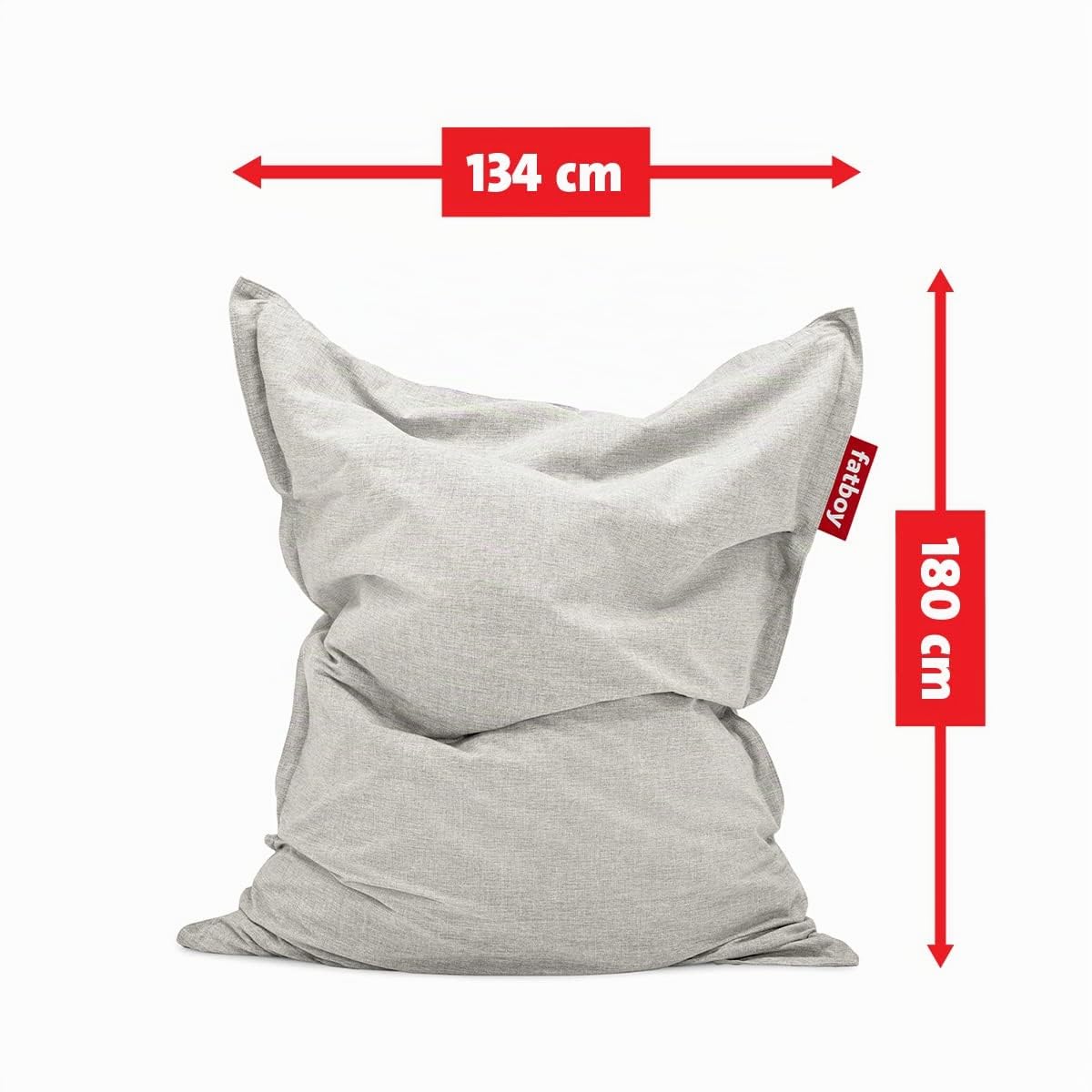 Fatboy The Original pouf esterno 180x140 nebbia