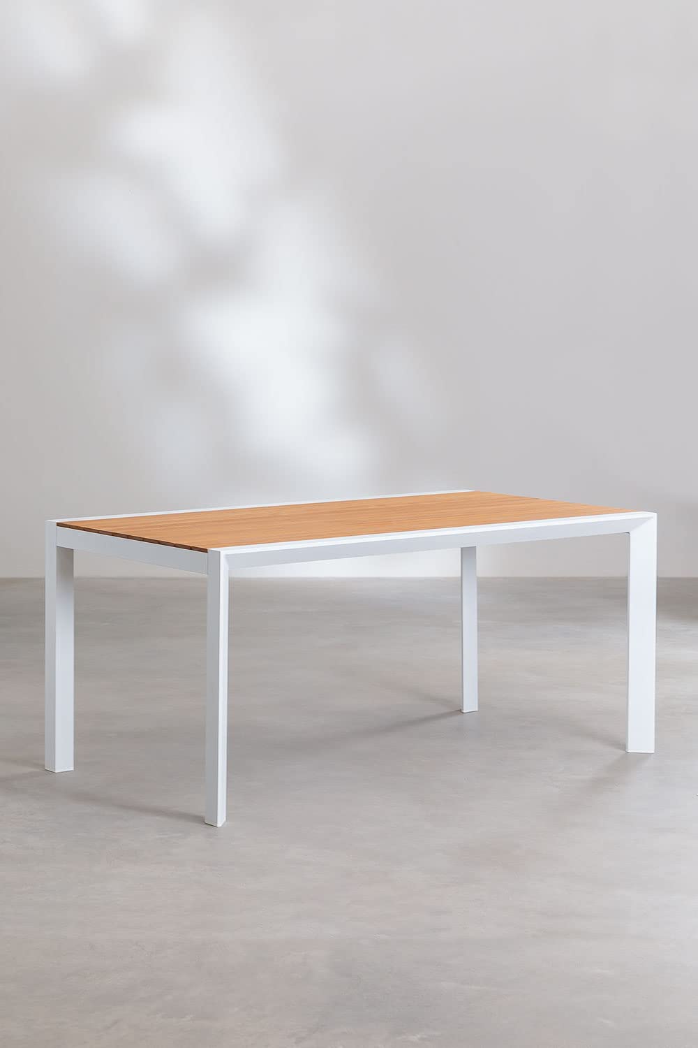 Sklum Archer Classic 160x90 cm tavolo da giardino bianco