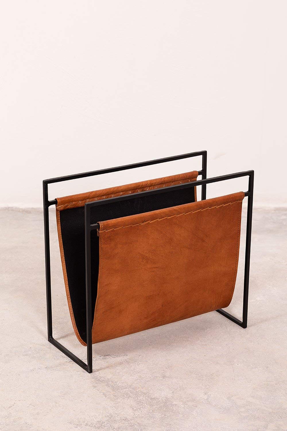 Sklum Zaila Portariviste in Pelle e Ferro 40 cm