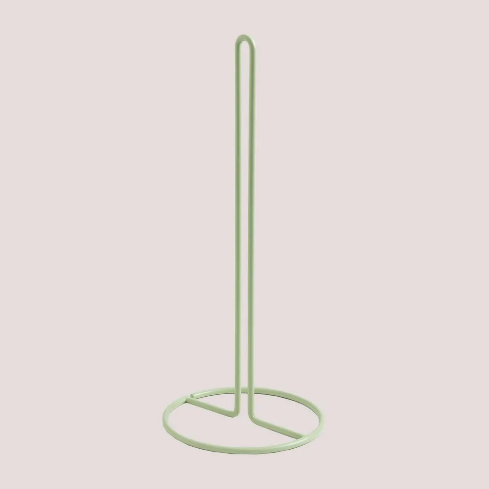 Sklum Spiro portarotolo da cucina acciaio celadon