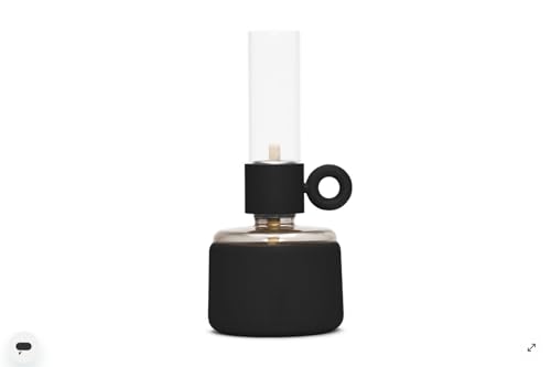 Fatboy Flamtastic XS lampada a olio nera da interno esterno