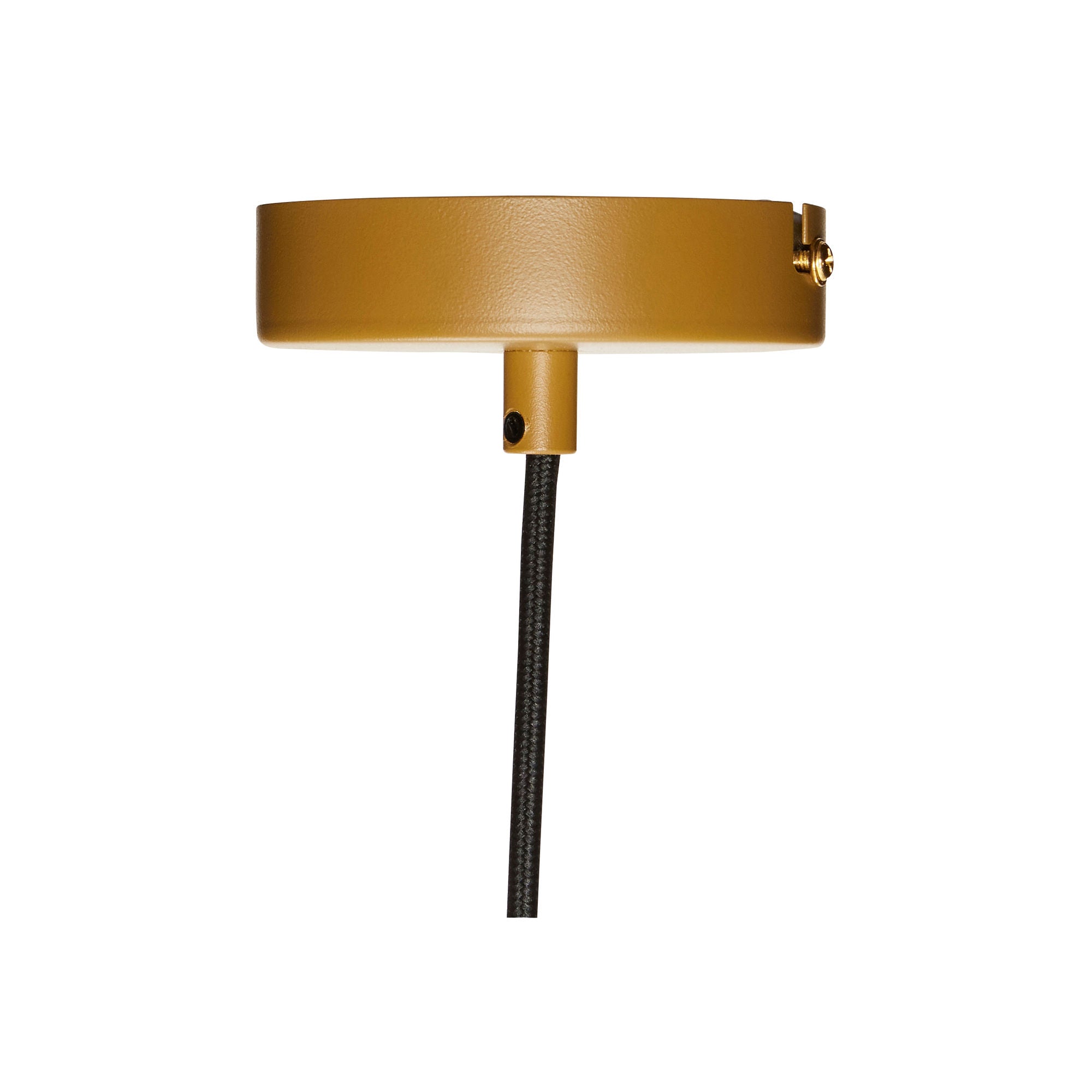 Bambua Coney lampadario ambra GU10 metallo