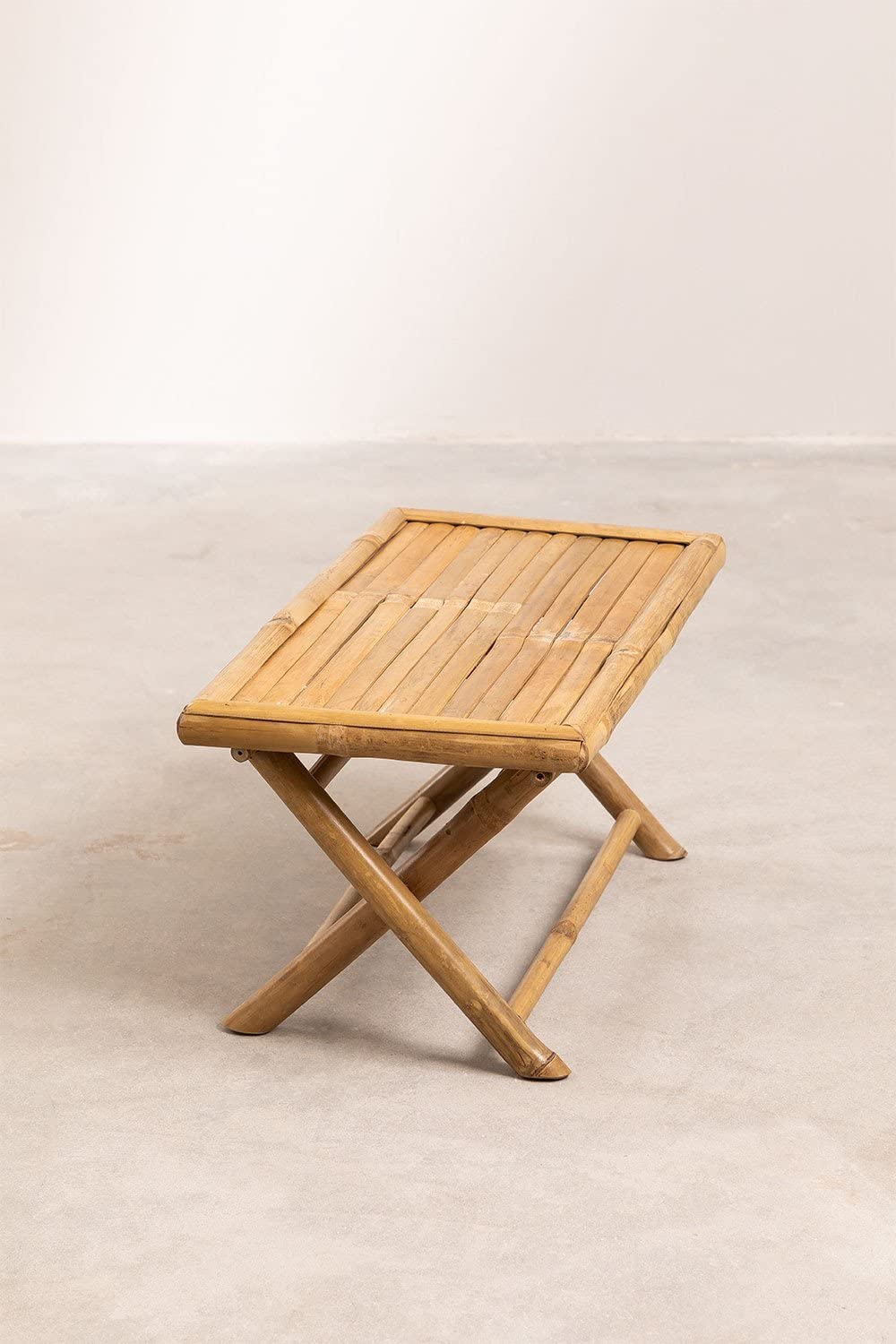 Sklum Samoa tavolino basso bambù rettangolare