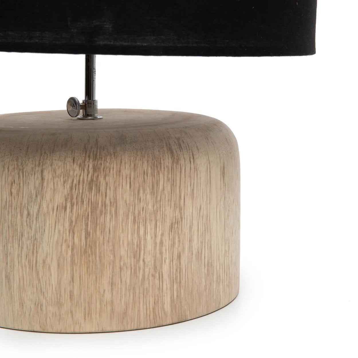 Bambua base lampada da tavolo teak naturale legno