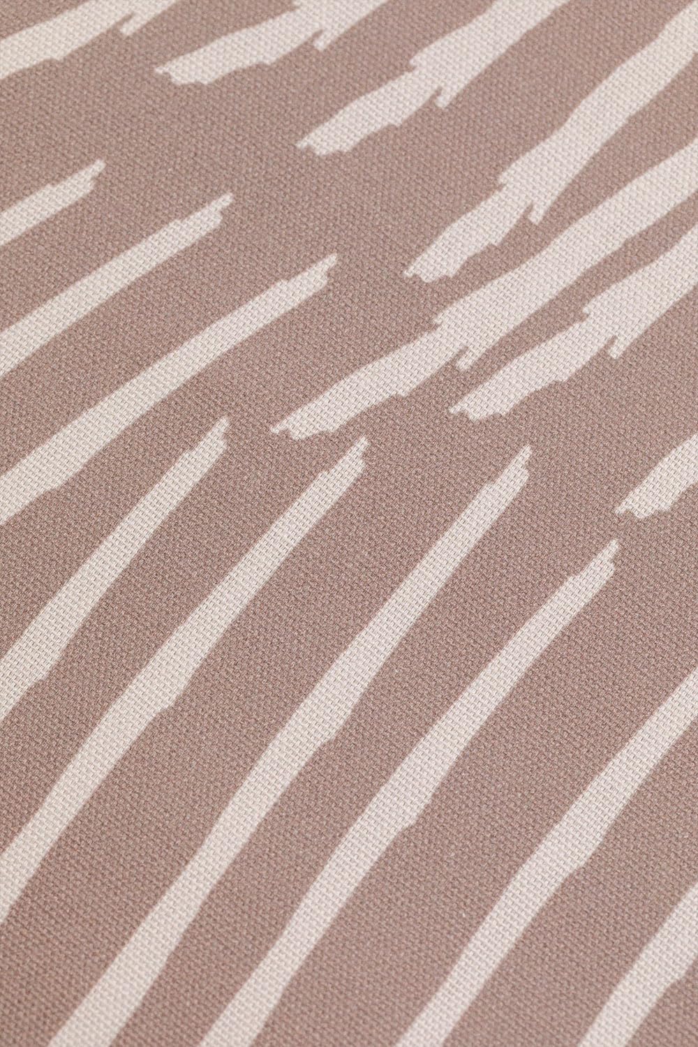 Sklum Ubongo Style federa 60x60 cotone marrone moka