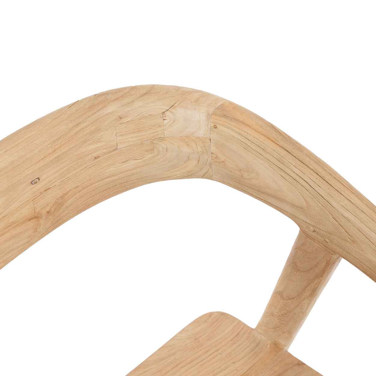 Bambua Teluk sedia da pranzo legno teak riciclato