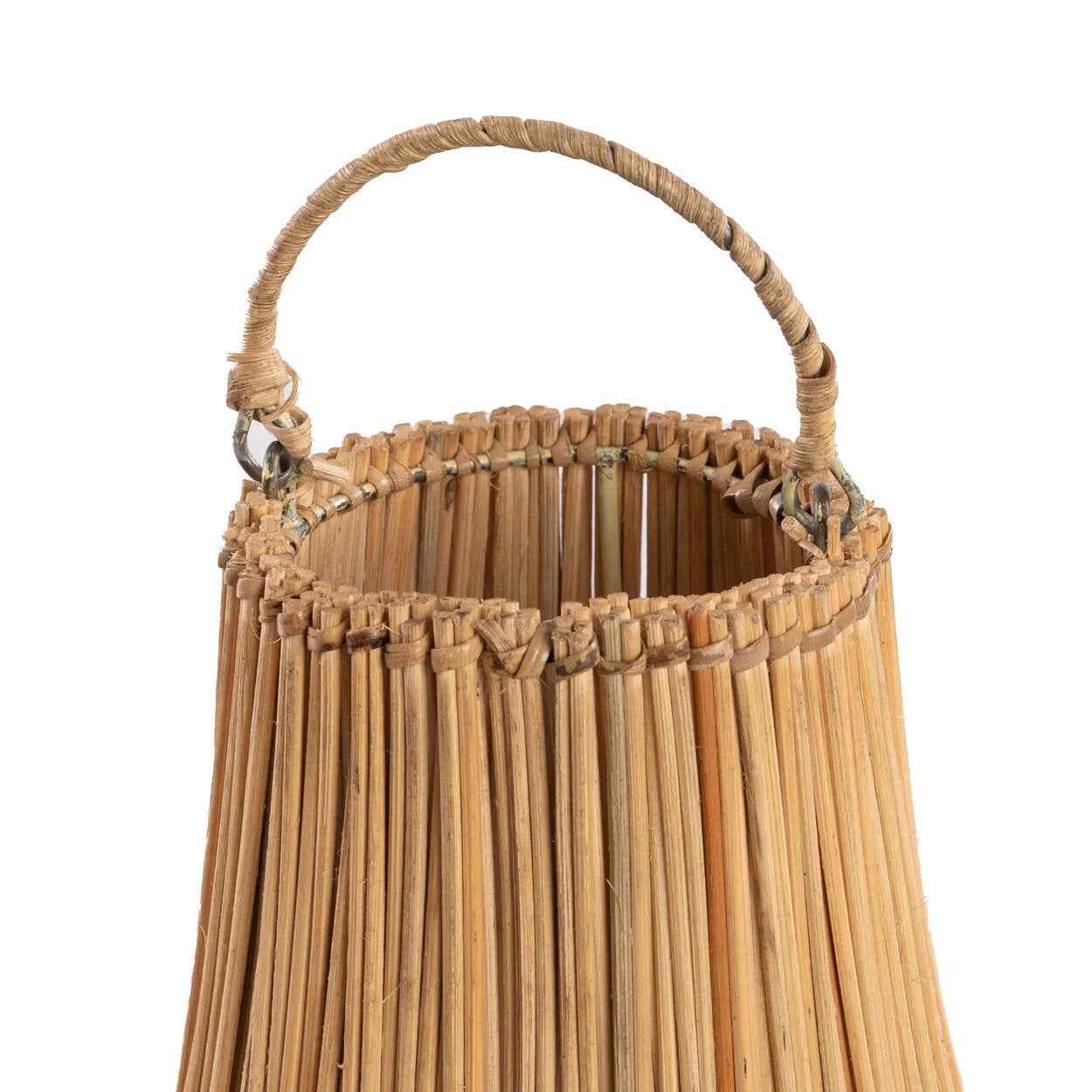 Bambua Shala lampadario XL naturale rattan