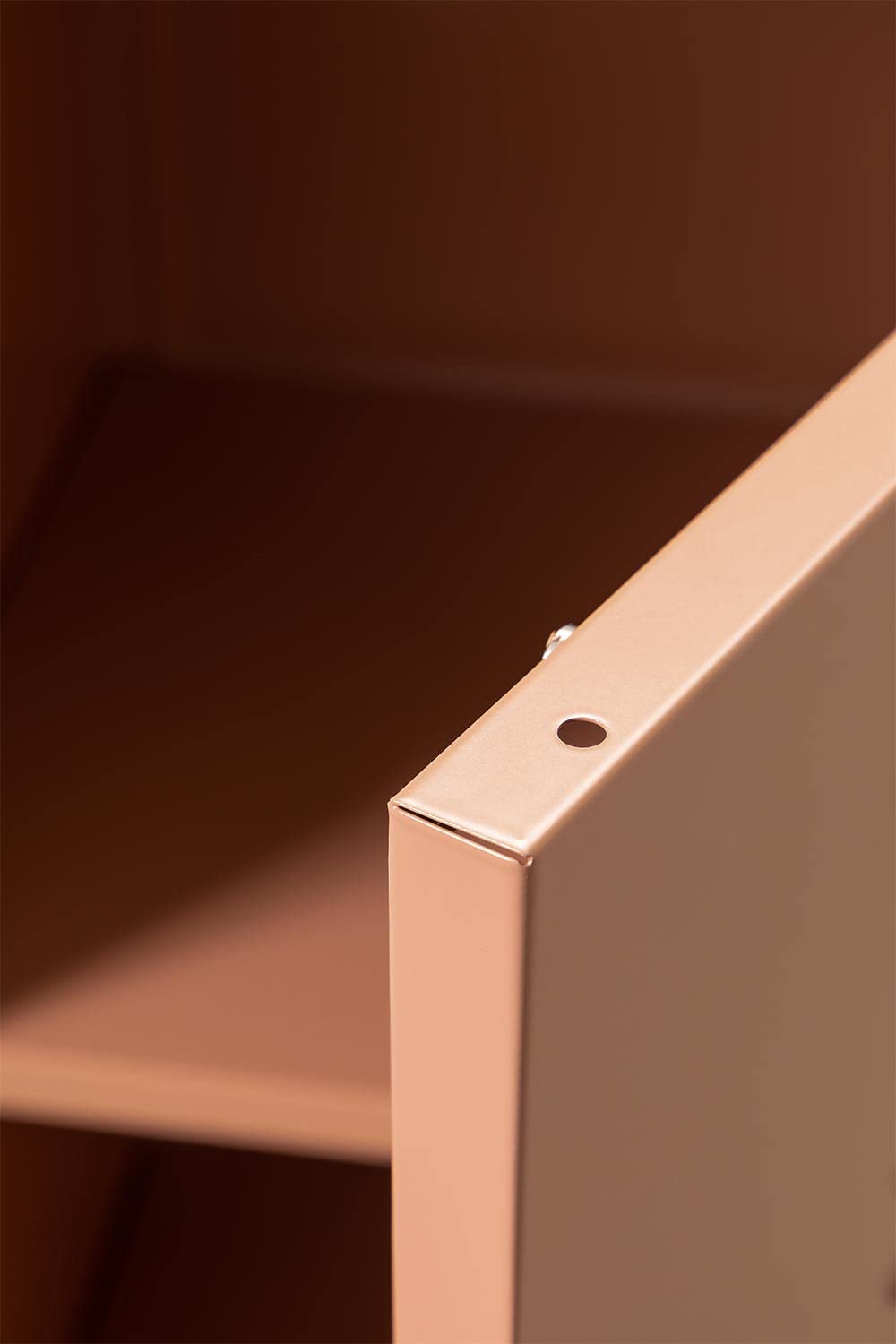 Sklum Pohpli Credenza 2 Ante Acciaio Incarnato