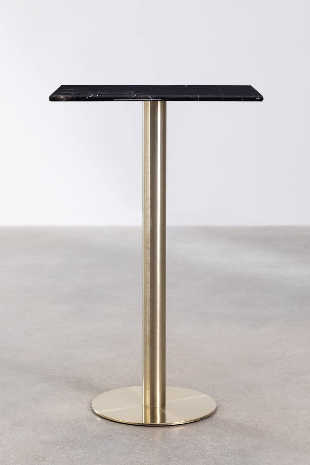Sklum Cosmopolitan Tavolo Bar 60x60 cm Marmo Champagne