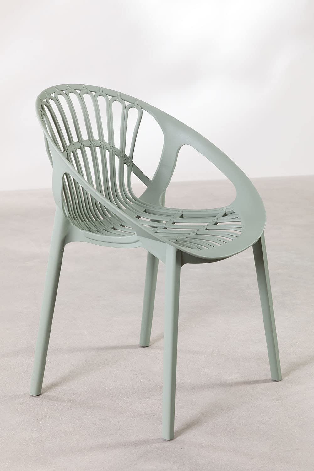 Sklum Tammi sedia da giardino impilabile Celadon