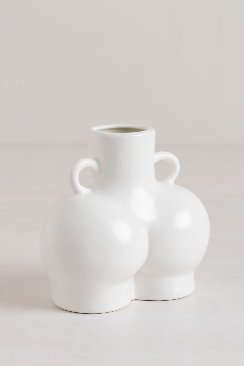 Sklum Kourtney Vaso in ceramica 13 cm moderno sagomato