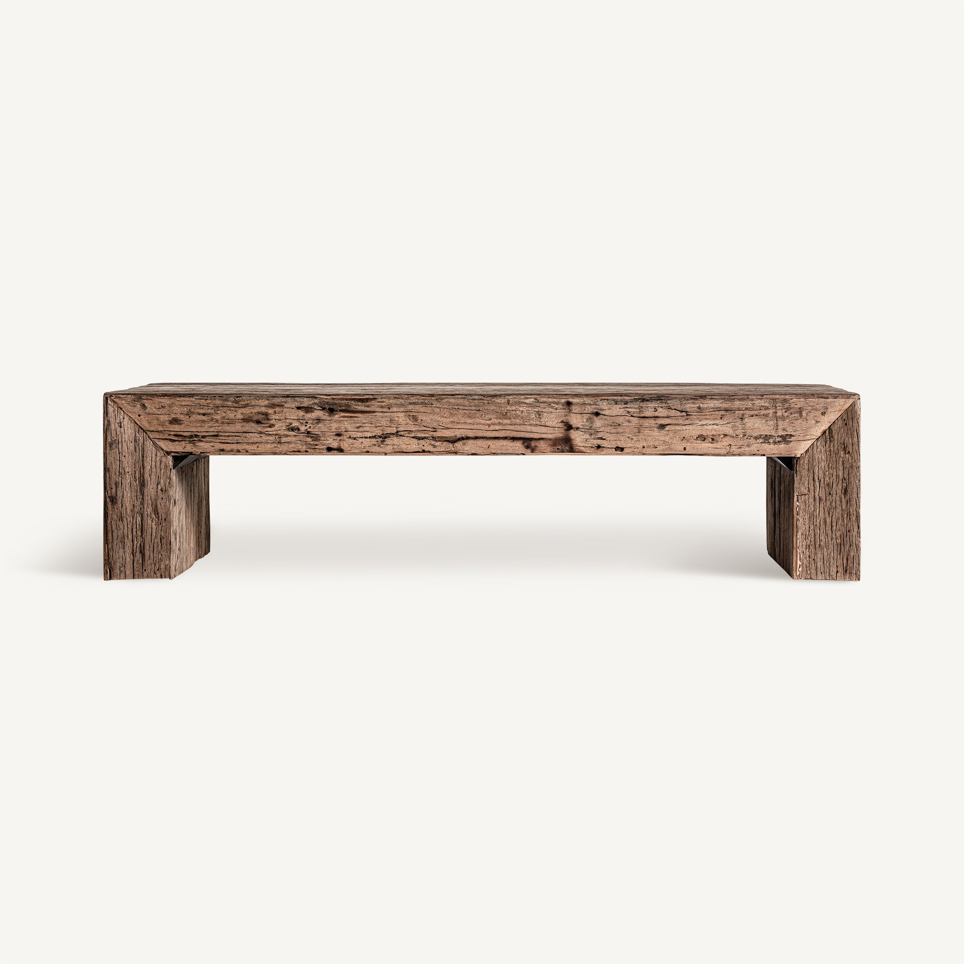 Bambua Samsun tavolino 160cm legno riciclato