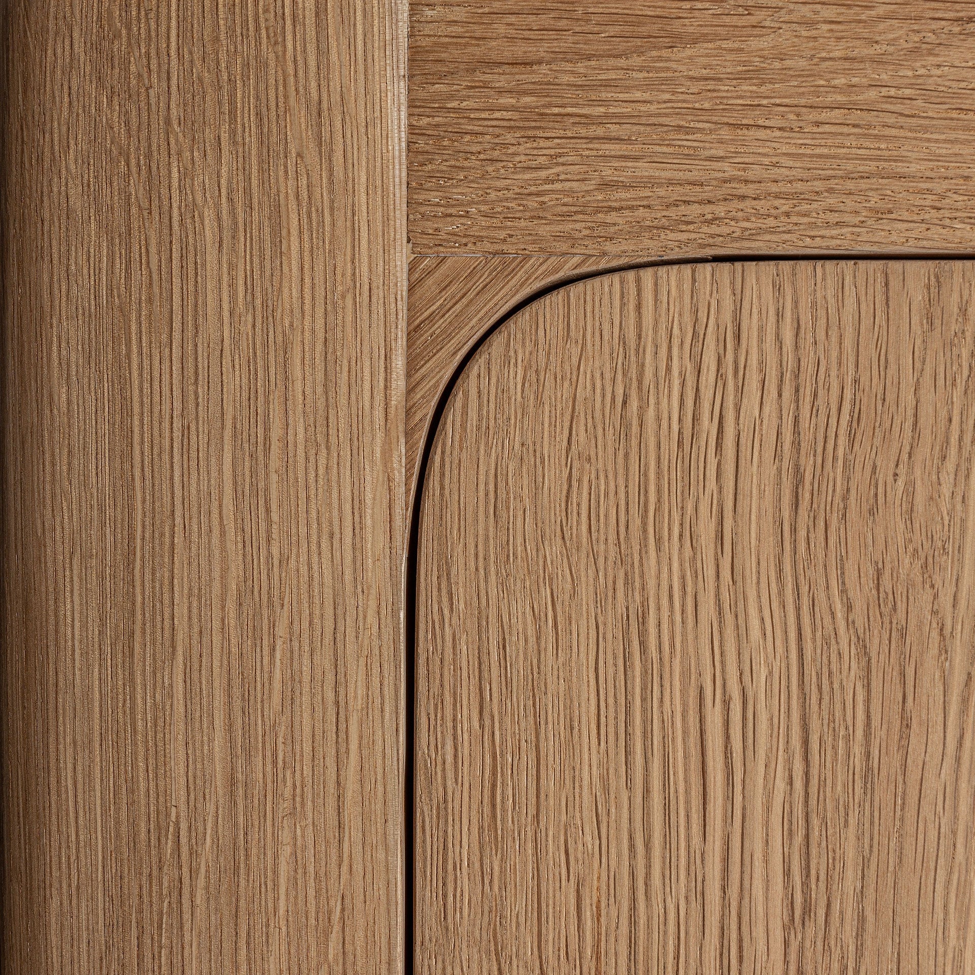 Bambua Zelzate credenza 5 ante rovere chiaro