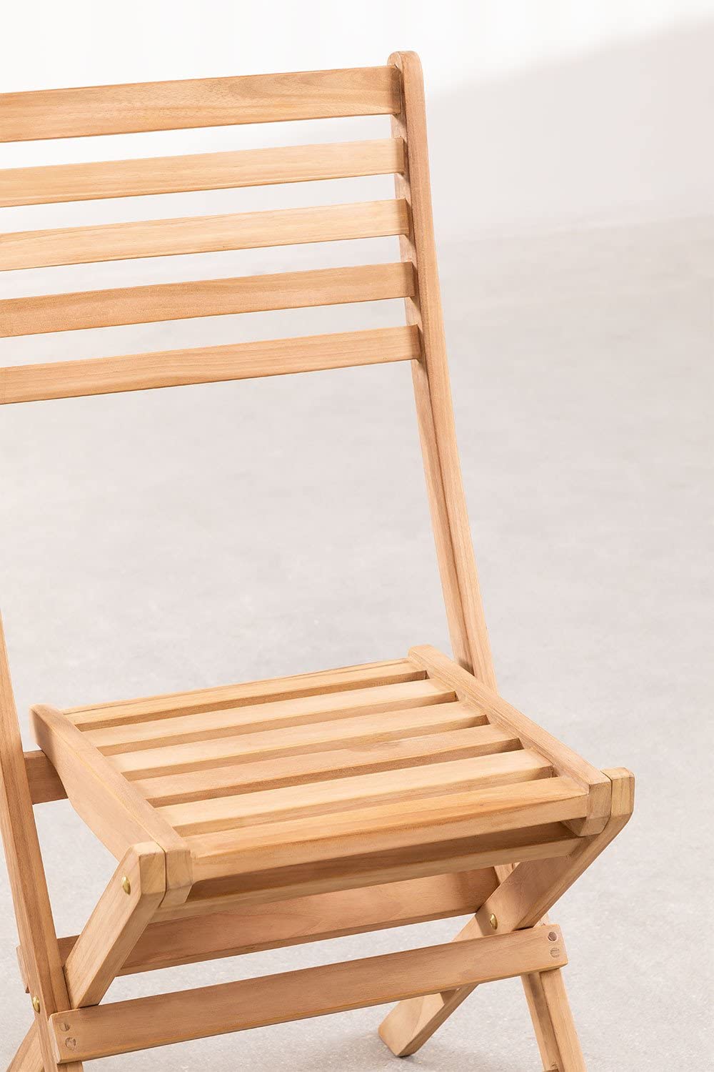 Sklum Nicola sedia giardino pieghevole in teak