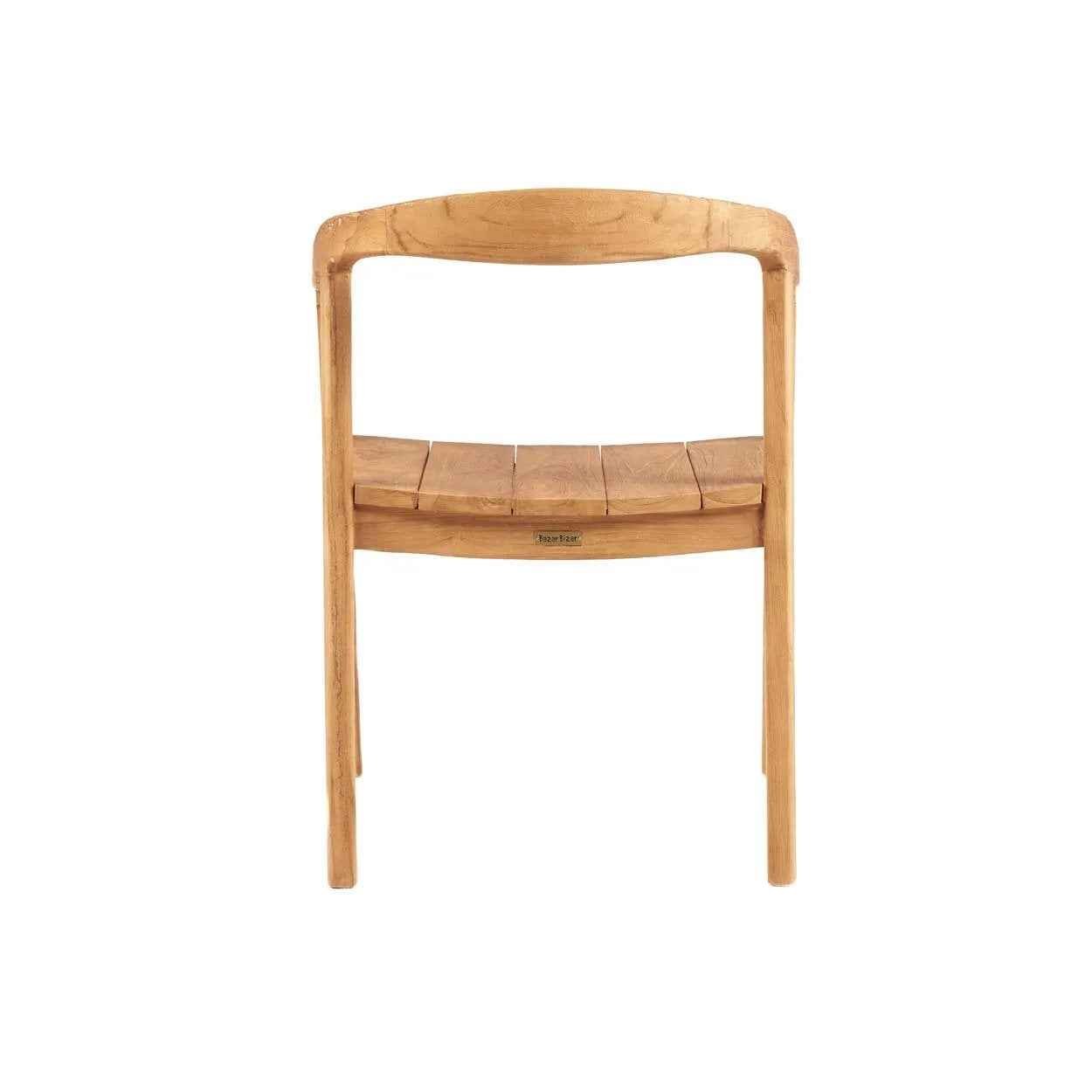 Bambua Nihi Oka sedia da esterno in teak