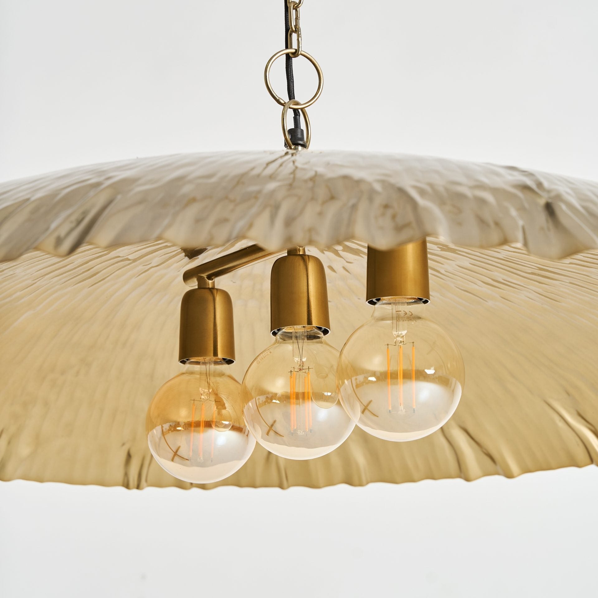 Bambua Nalha lampadario sospensione oro in ferro