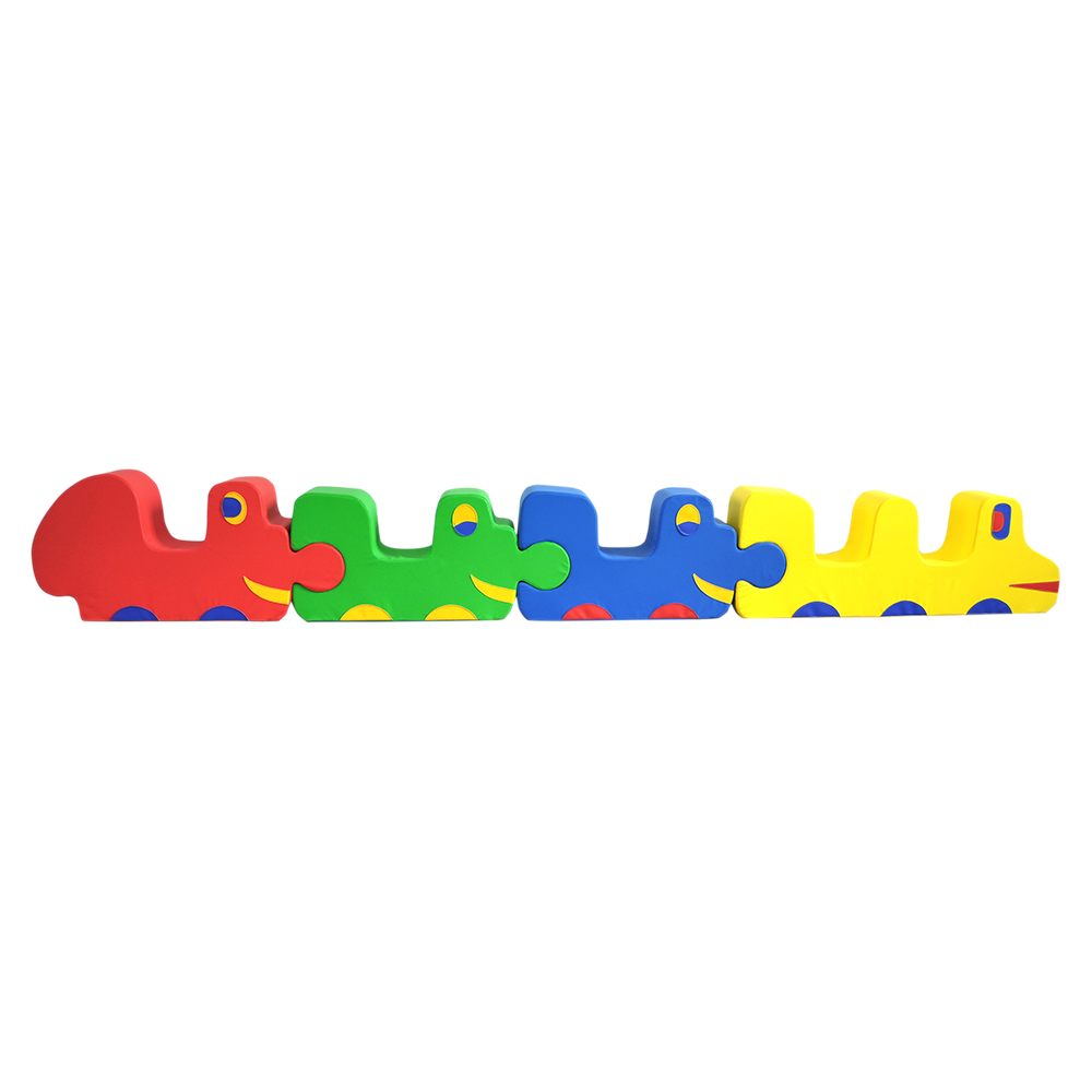 OMSI giochi morbidi movimento bambini trenino dondolo