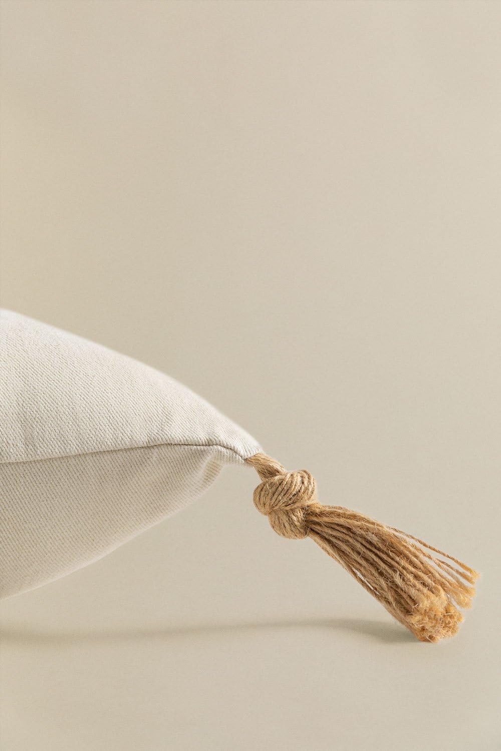 Sklum Almiz Style Cuscino Cotone 45x45 Beige Crema