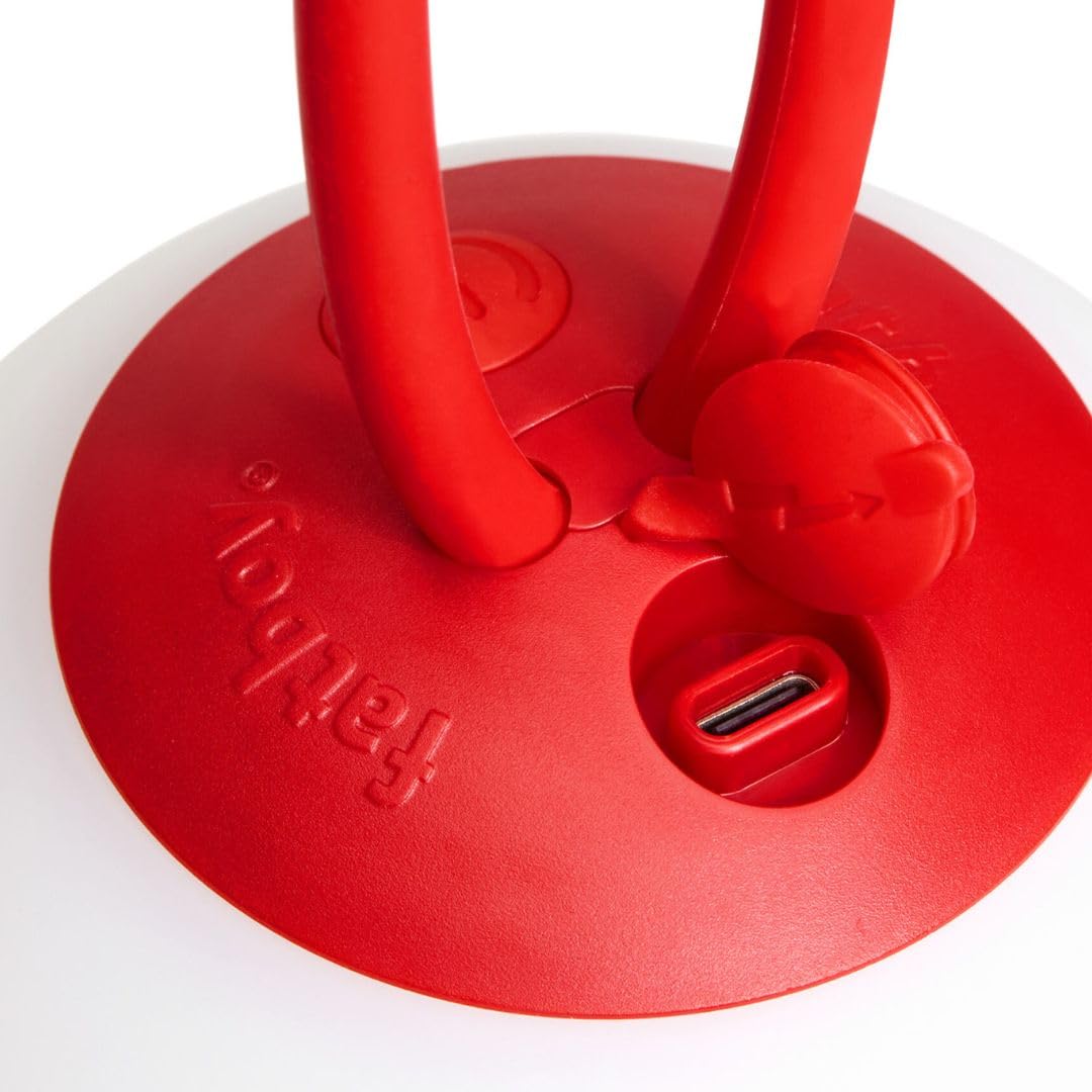 Fatboy Bolleke Mini Lampada LED 3pz Rossa Dimmerabile