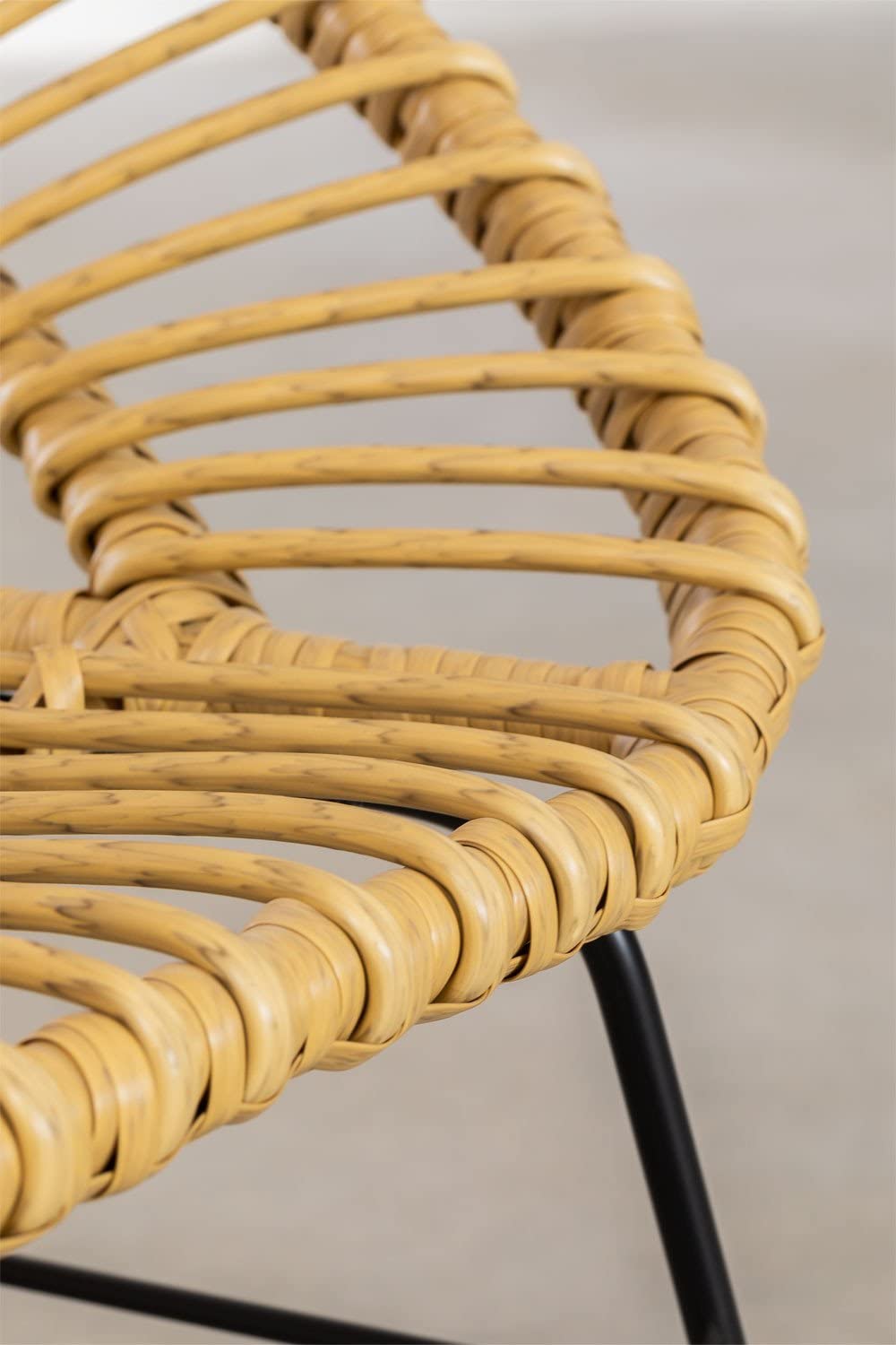 Sklum Koa sedia da giardino rattan naturale