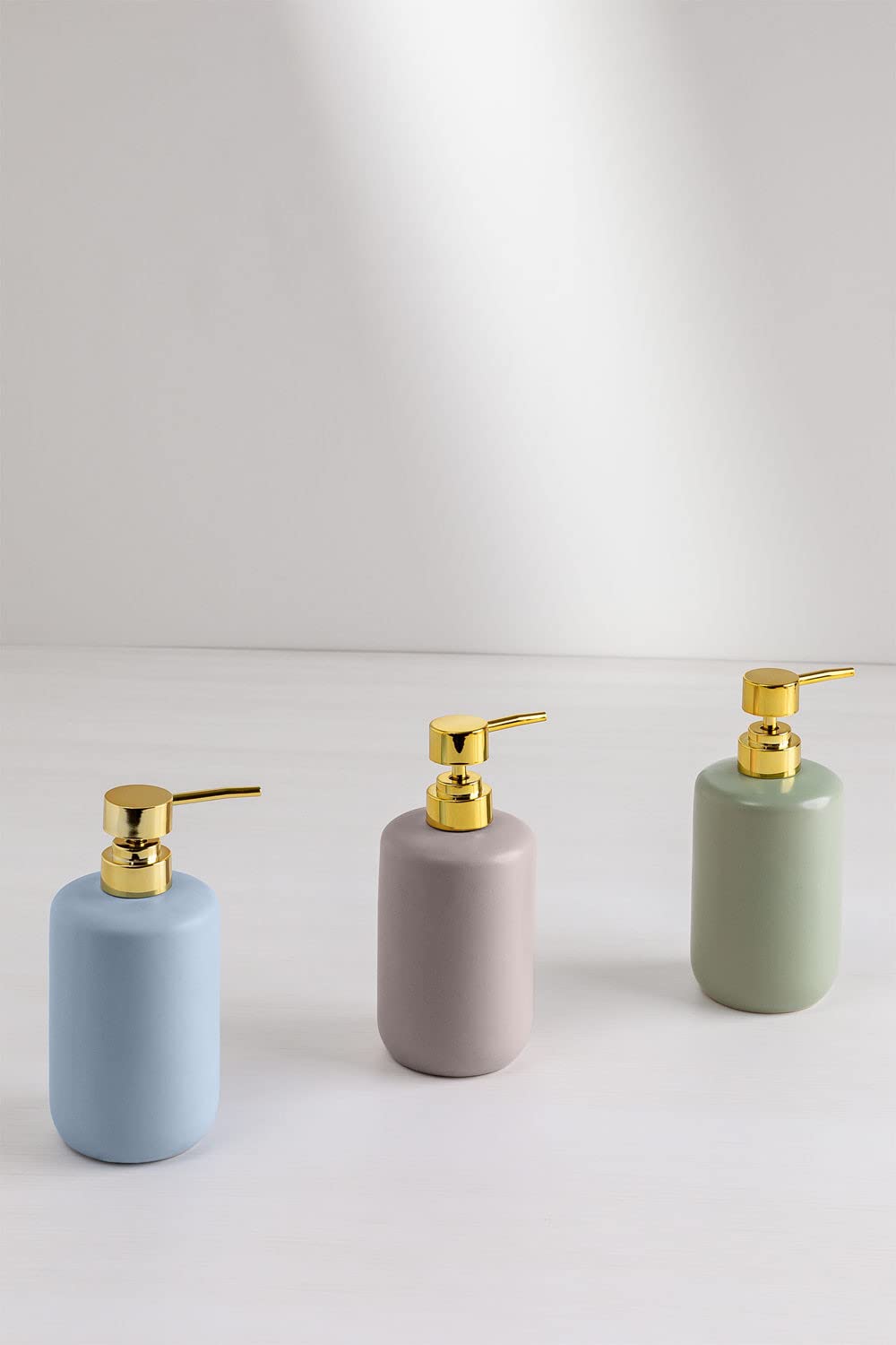 Sklum Pierk Cielo Blu dispenser sapone in ceramica