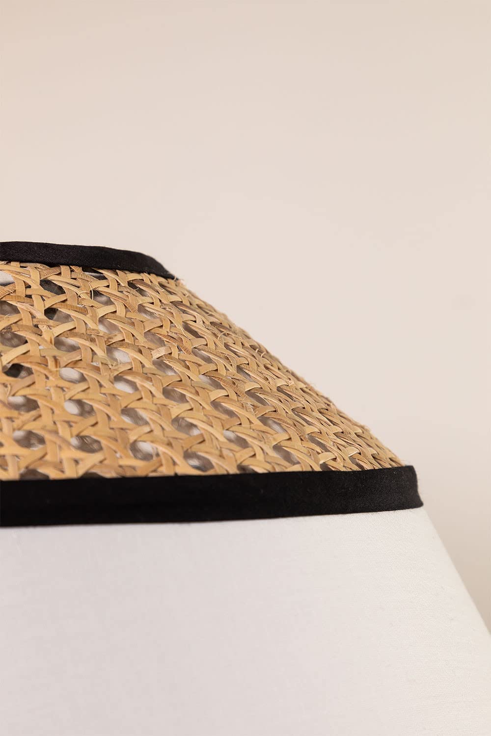 Sklum Ayram lampada a sospensione rattan naturale Ø45