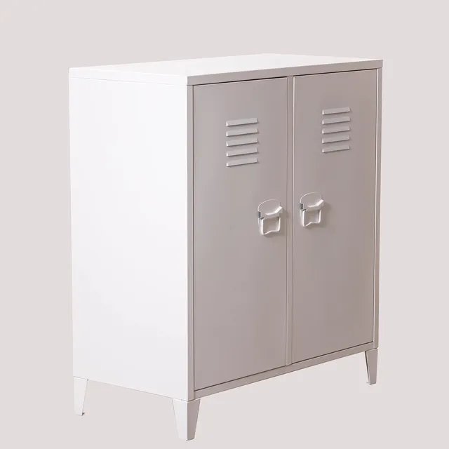 Sklum Pohpli Credenza 2 Ante in Acciaio