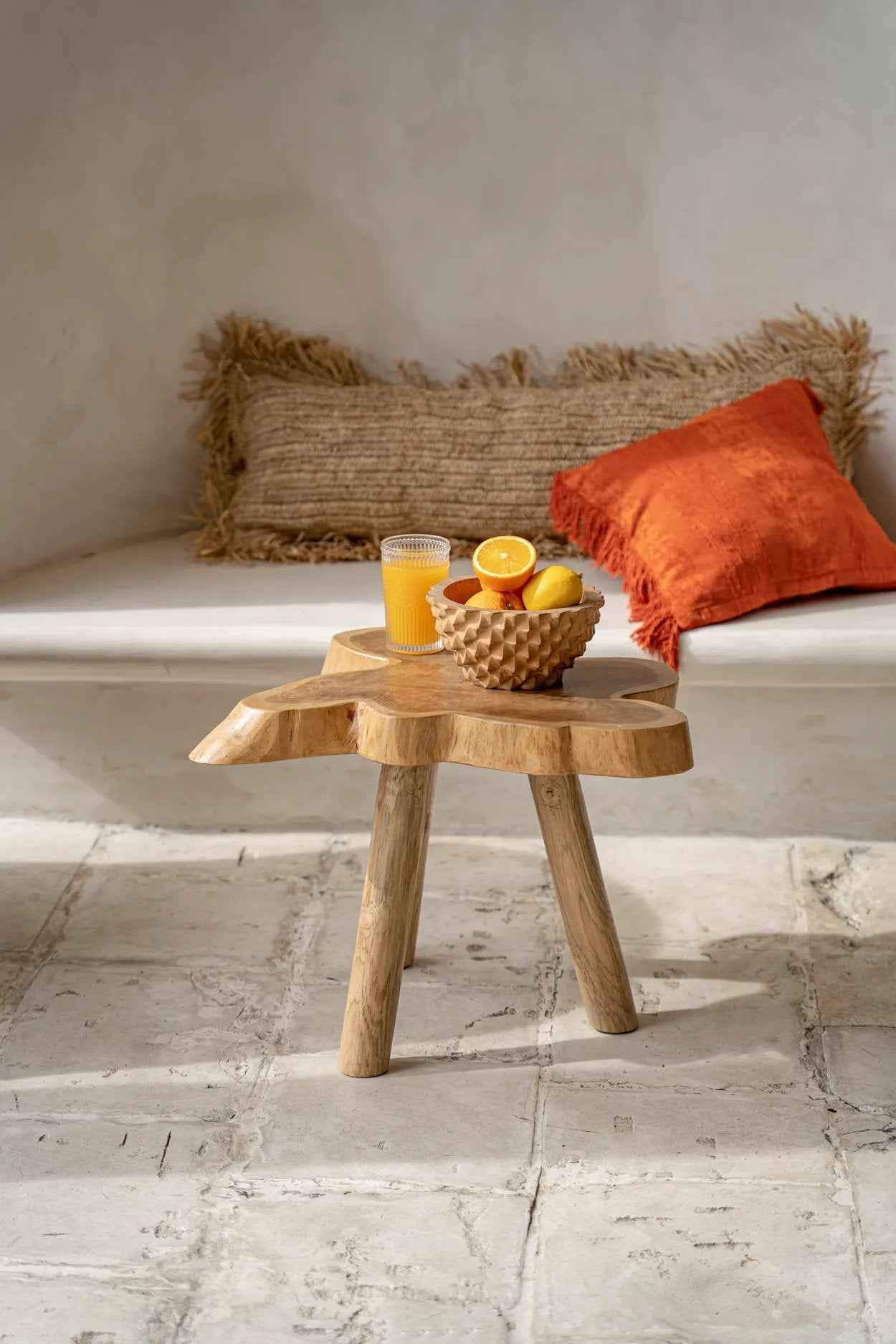 Bambua Durian Bowl ciotola M in radice di teak