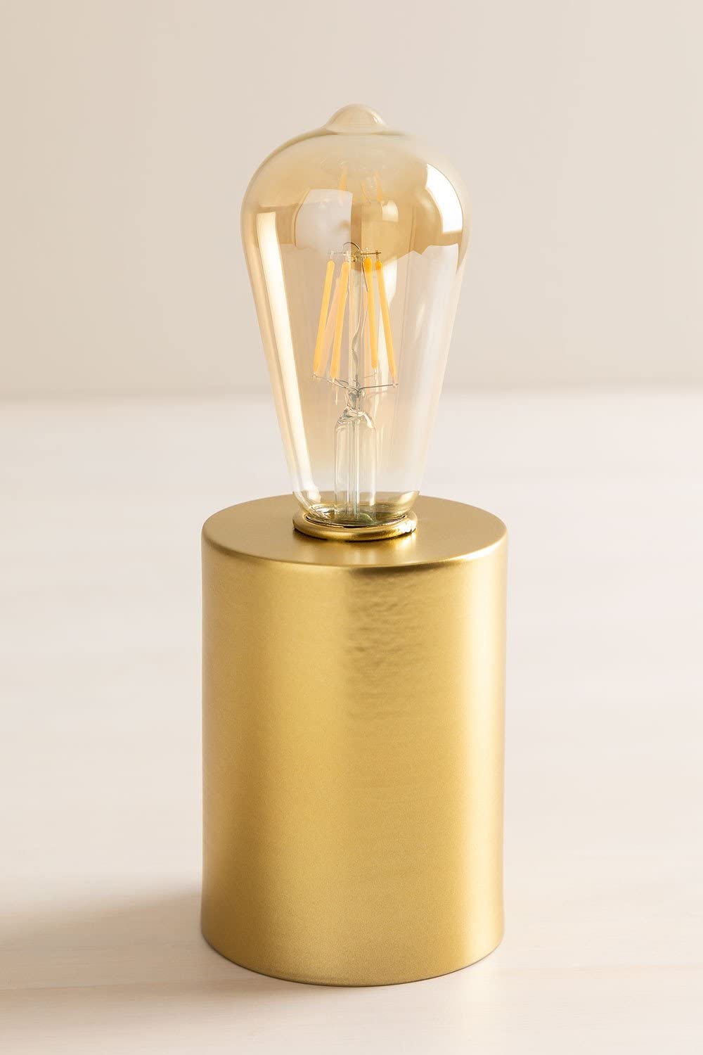 Sklum Gelyn Lampada da Tavolo senza Fili Oro a Batteria