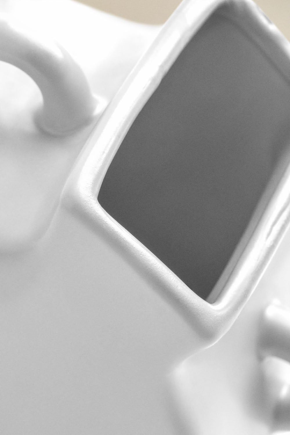 Sklum Junter set 2 fermalibri ceramica vaso con manici