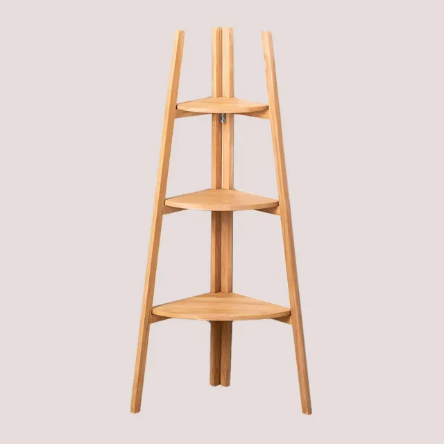 Sklum Jerbas scaffale in legno teak 121 cm