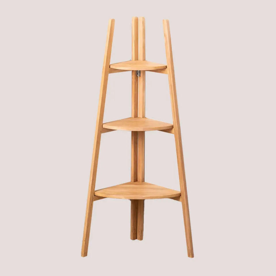 Sklum Jerbas scaffale in legno teak 121 cm