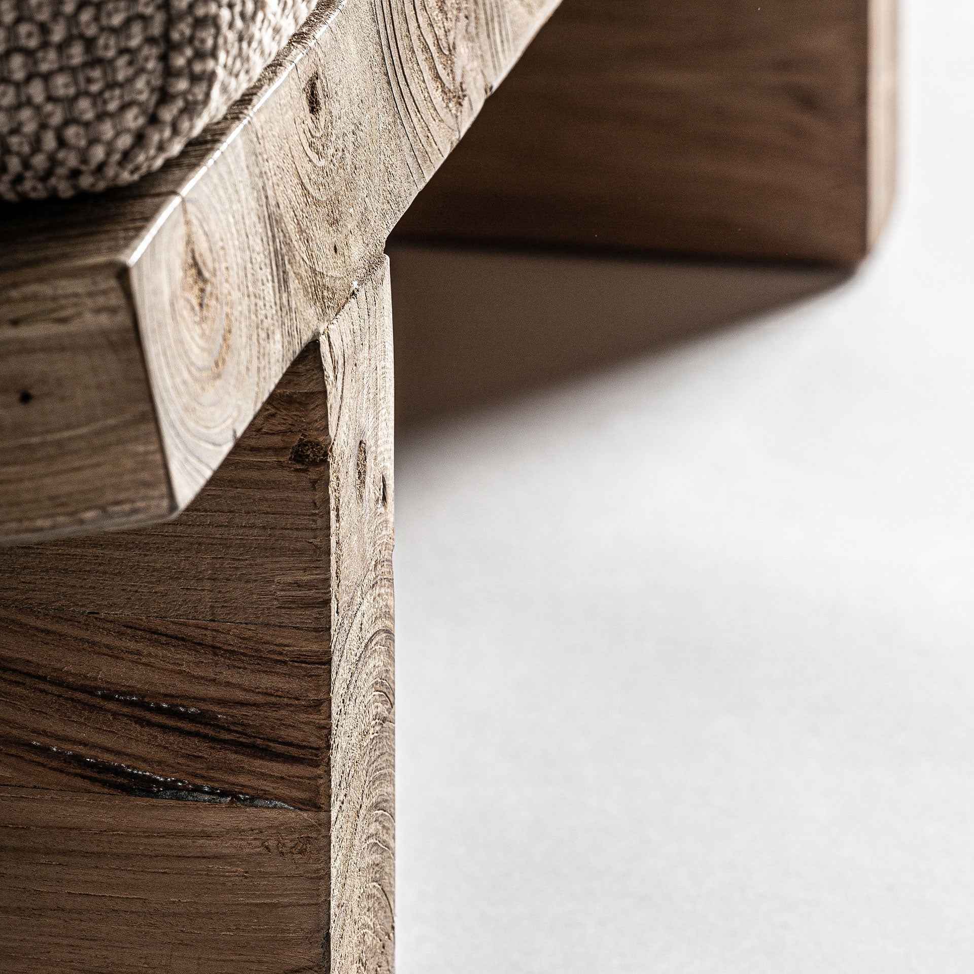 Bambua Pure poltrona legno beige da esterno