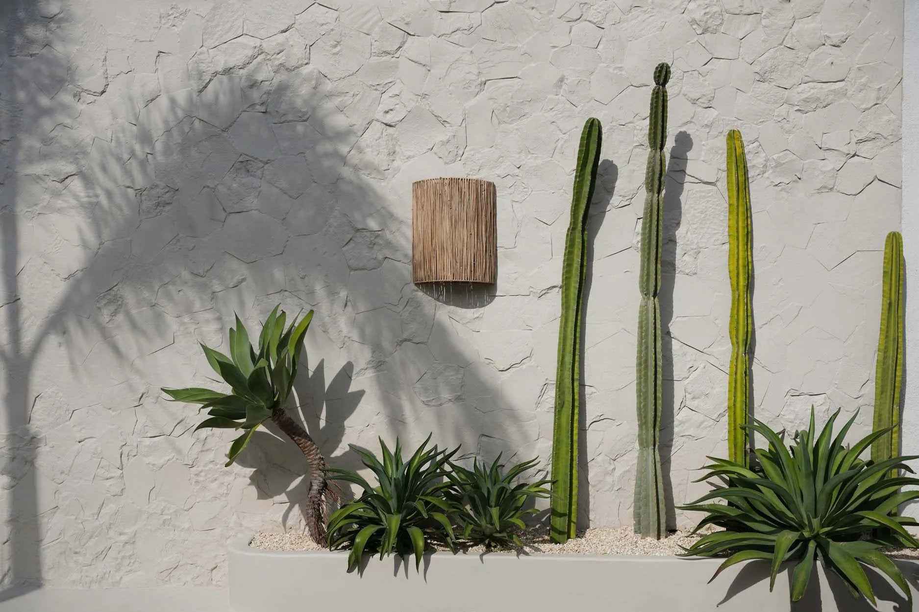 Bambua Kohei applique parete sisal naturale