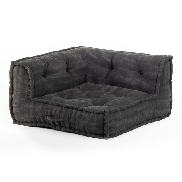 Sklum Dhel pouf modulare 83x83 cm cotone grafite
