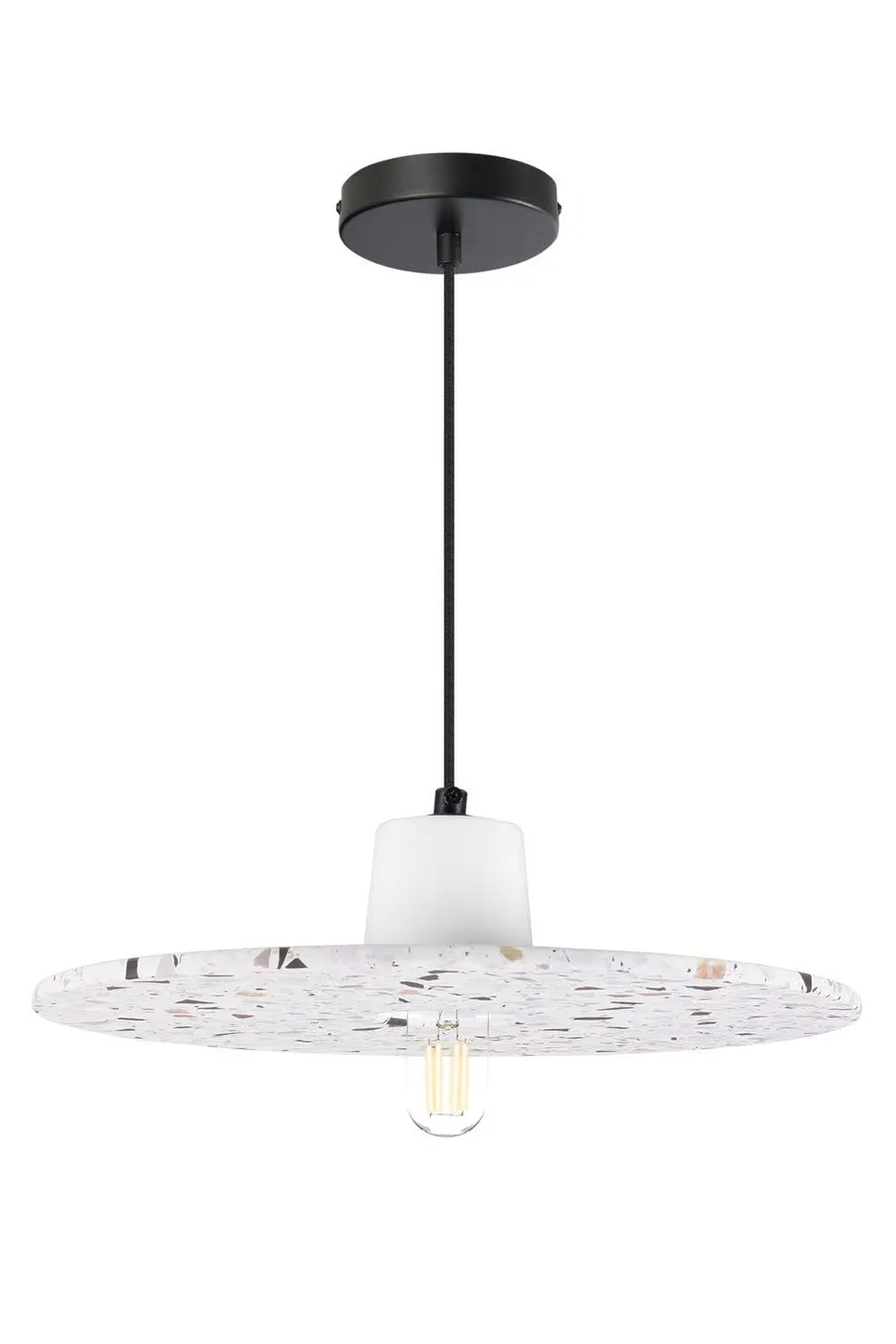 Sklum Suhb Plafoniera Ceramica Bianco Ø30 cm