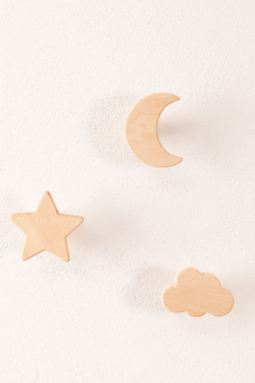 Sklum Eskay Kids appendiabiti parete legno 3 ganci