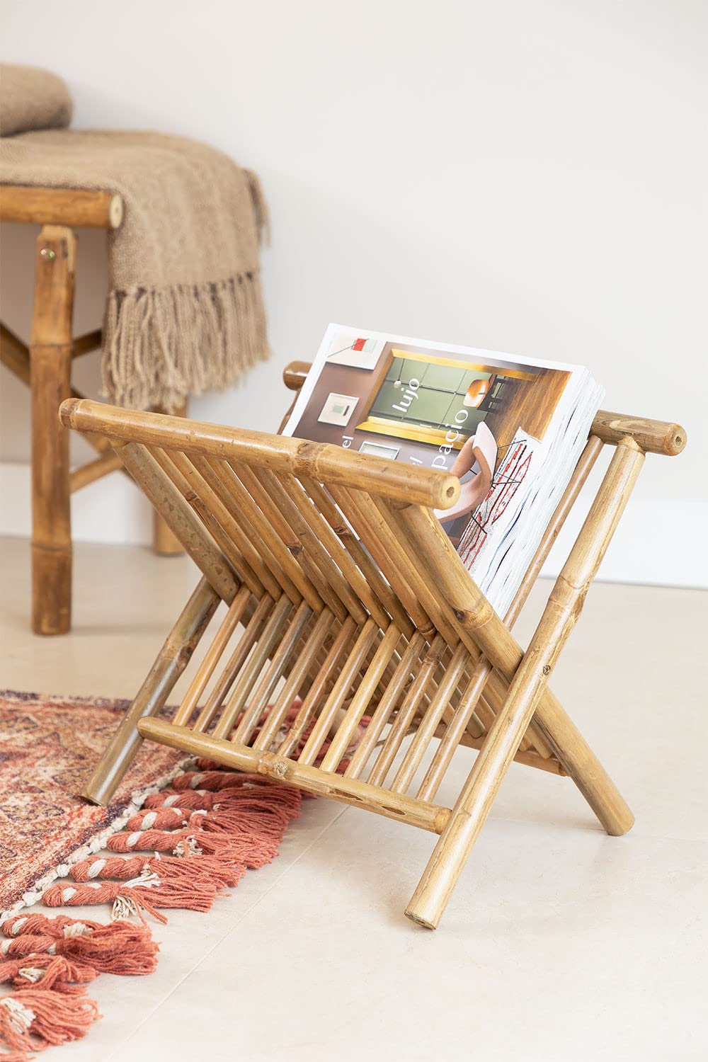 Sklum Lulu Portariviste Bambù Naturale 42,5 cm