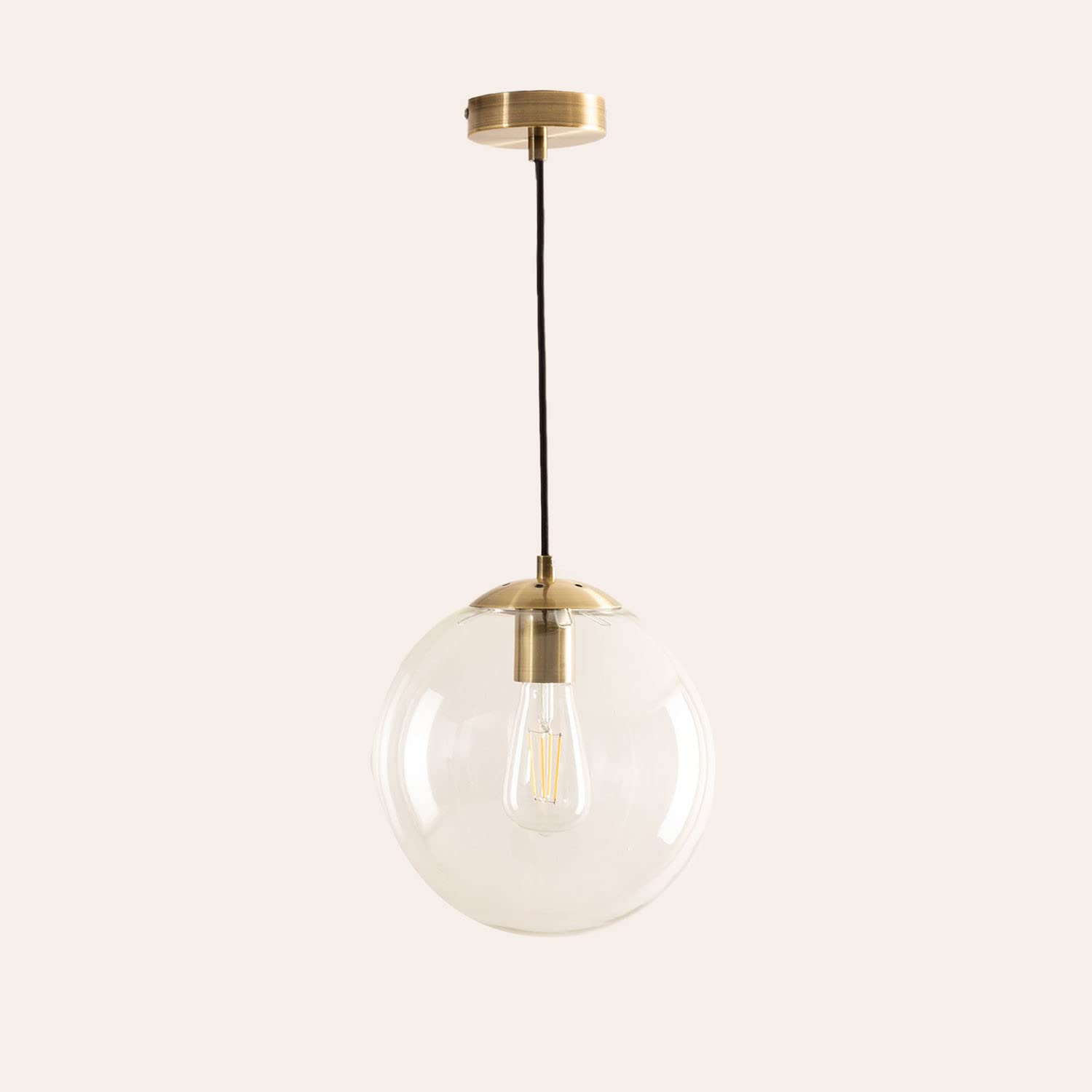 Sklum Boyi lampada a soffitto metallo vetro