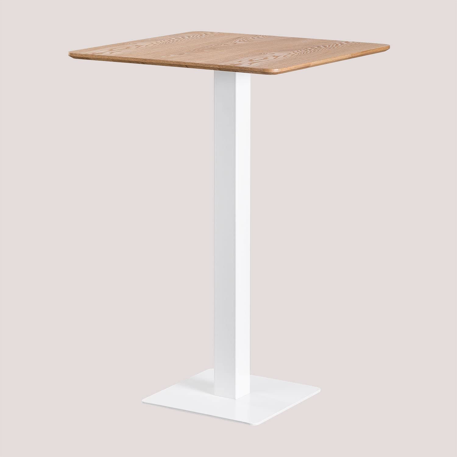 Sklum Espresso Bianco tavolo alto 70 cm frassino