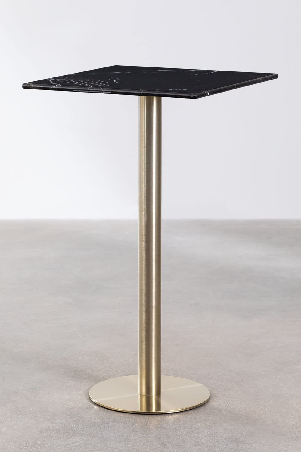Sklum Cosmopolitan Tavolo Bar 60x60 cm Marmo Champagne