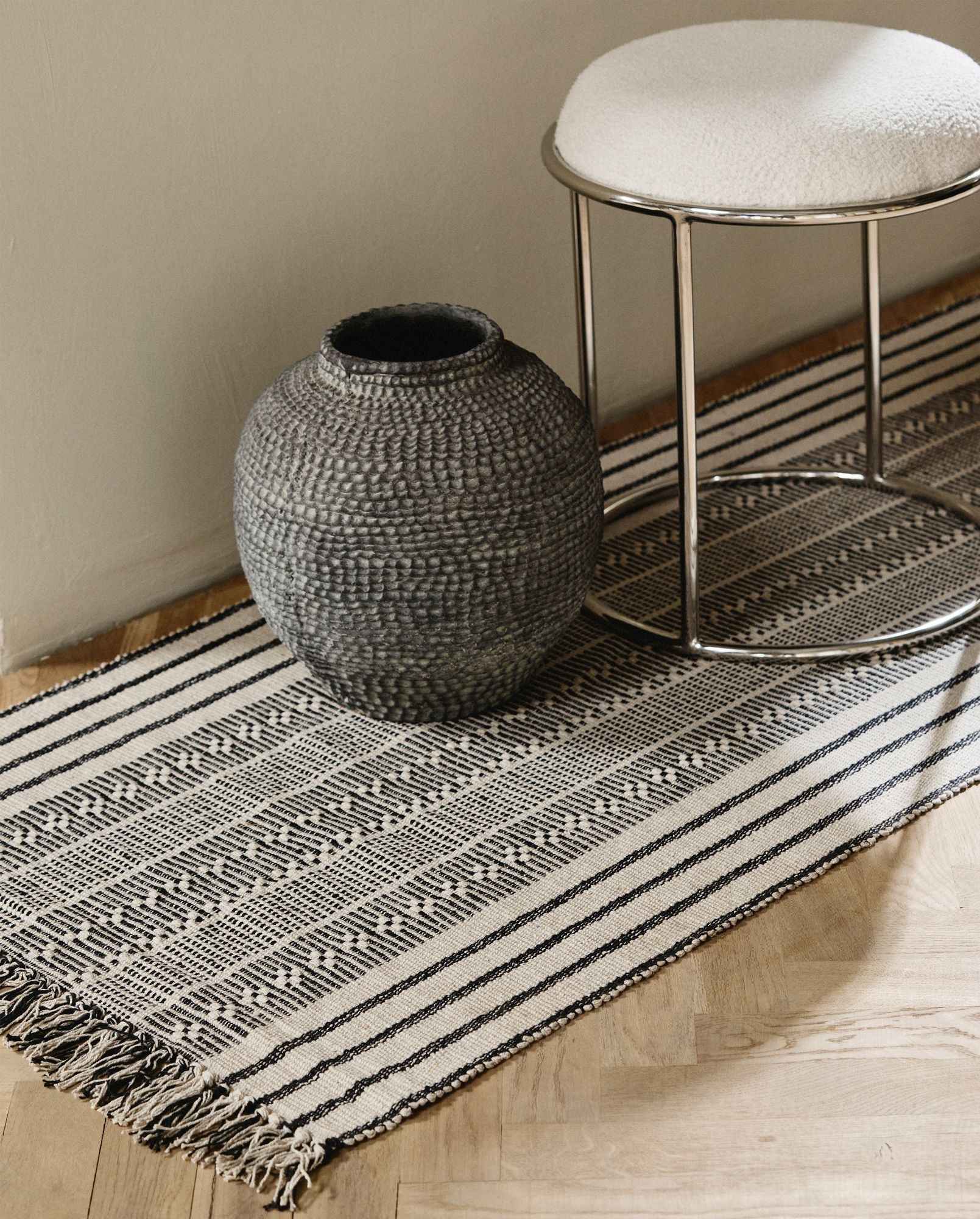 Bambua Rupa vaso decorativo cemento grigio