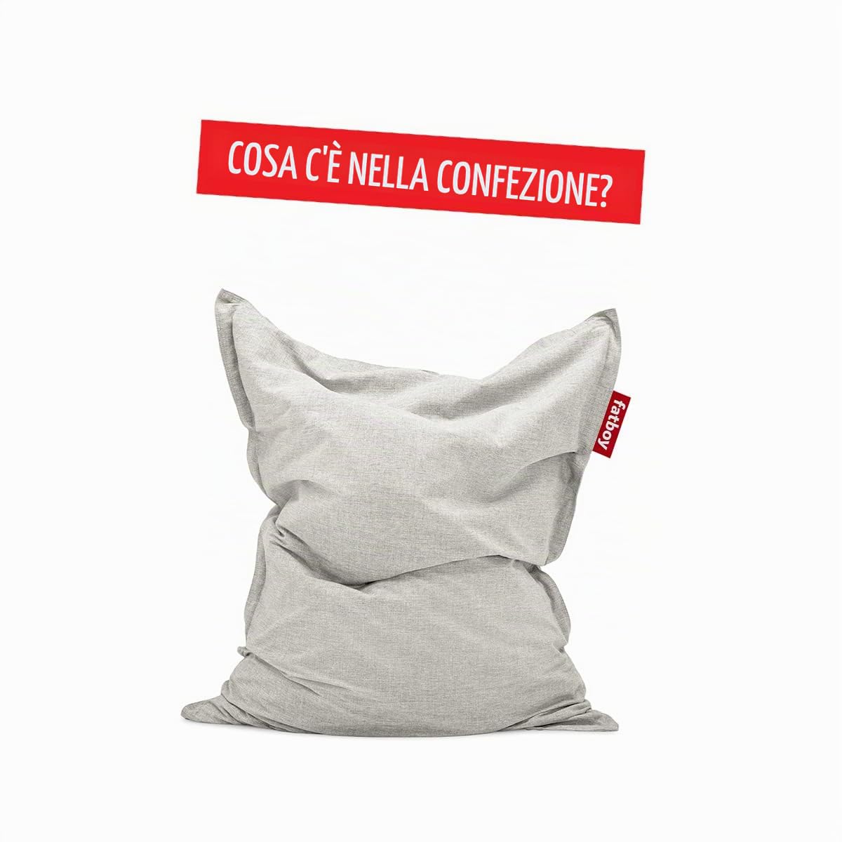 Fatboy The Original pouf esterno 180x140 nebbia