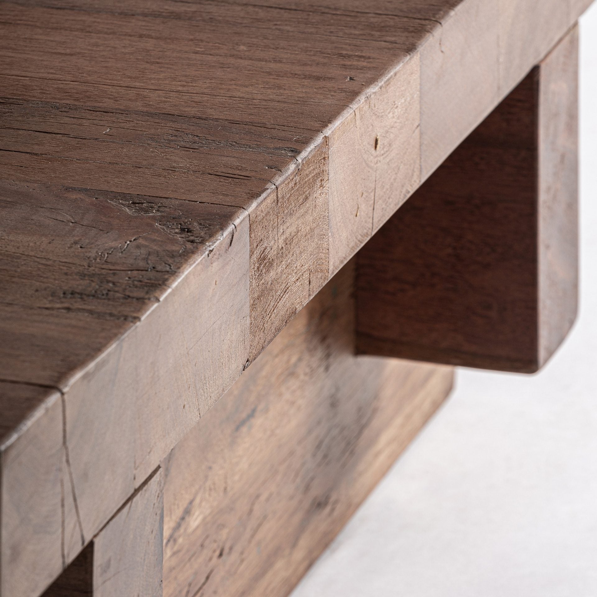 Bambua Brutalist tavolino caffè legno sal 150 cm