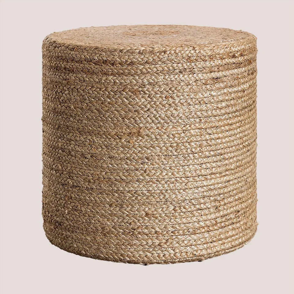 Sklum Fime pouf rotondo iuta Ø40 cm