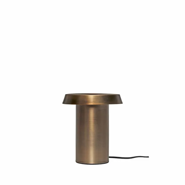 Bambua Keen lampada da tavolo ottone LED