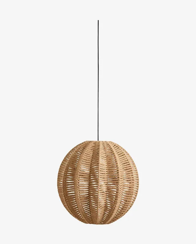 Bambua Juta lampadario sospensione iuta naturale