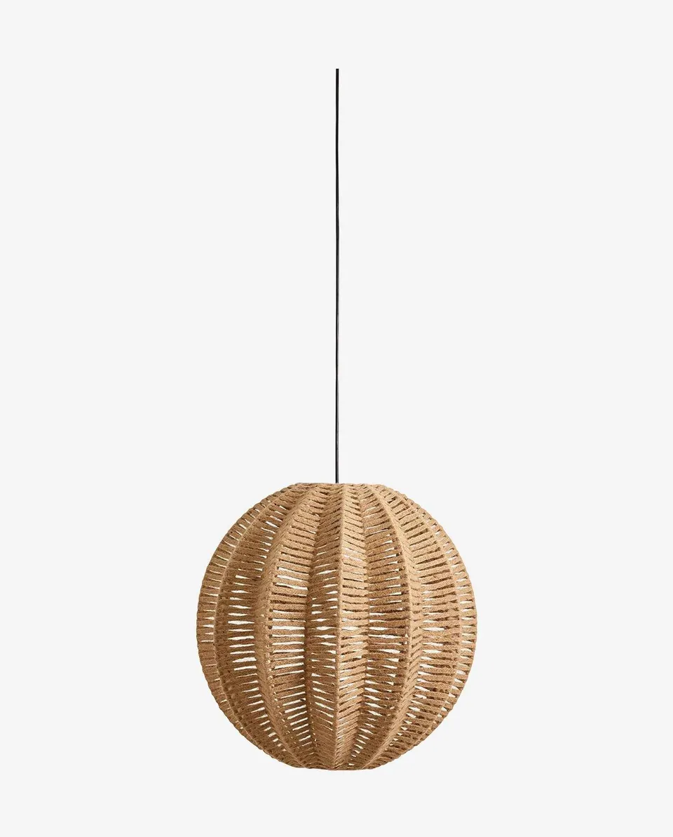 Bambua Juta lampadario sospensione iuta naturale